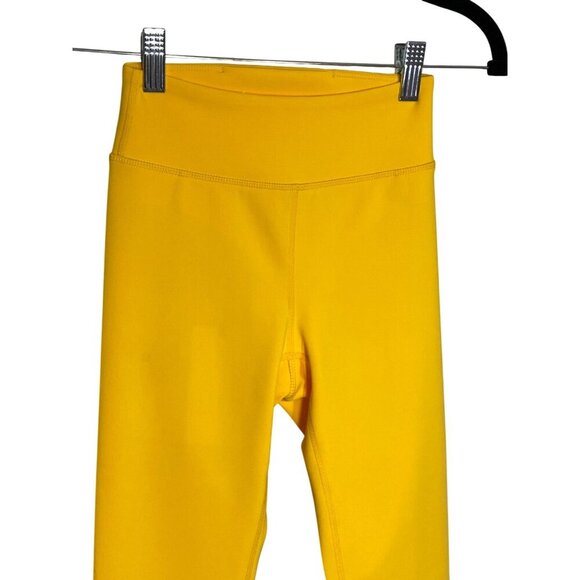 NWT Revolve lovewave Luka Yellow Cropped Pant Leggings-sz XXS - Picture 6 of 10